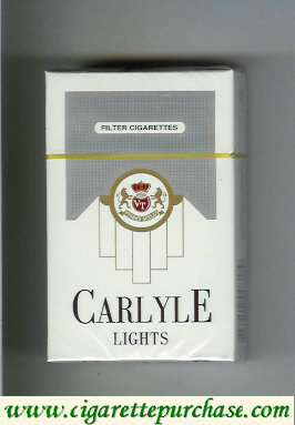 Carlyle Lights cigarettes